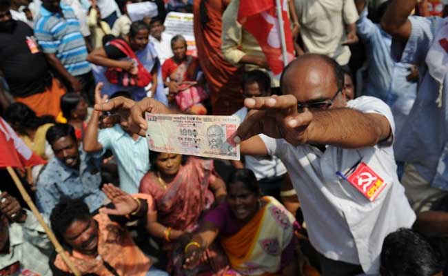 Notes Ban laga khilaf (against) te aji 'Bharat Bandh' koribole ase