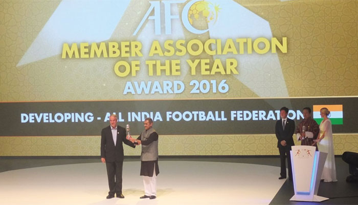 india-pora-asian-football-laga-annual-gala-te-afc-developing-member-award-paishe